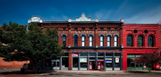 Old building in town